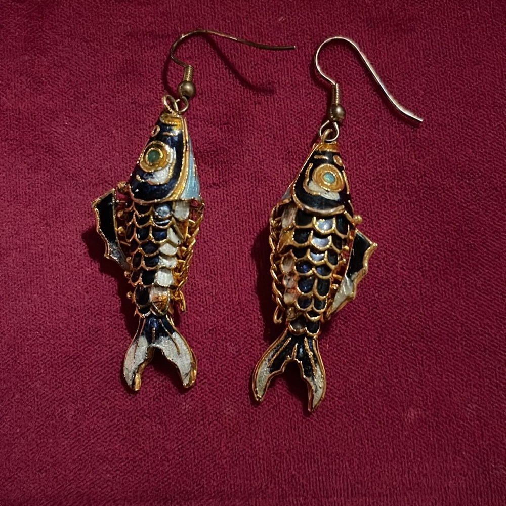 Fish earrings - Picture 5 of 5